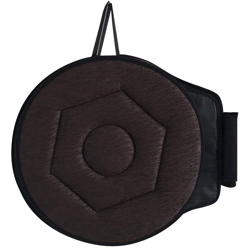 360° Rotating Seat Cushion,15.7in Seat Cushion for Car Swivel Seat Cushion for Elderly for Home, Office Chairs Claret