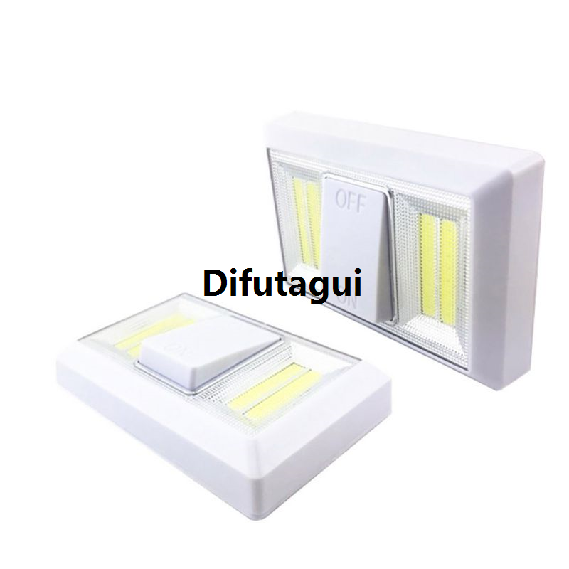 Bedroom, night super bright magnetic 2018 COBLED wall light switch battery powered suitable for garage closet