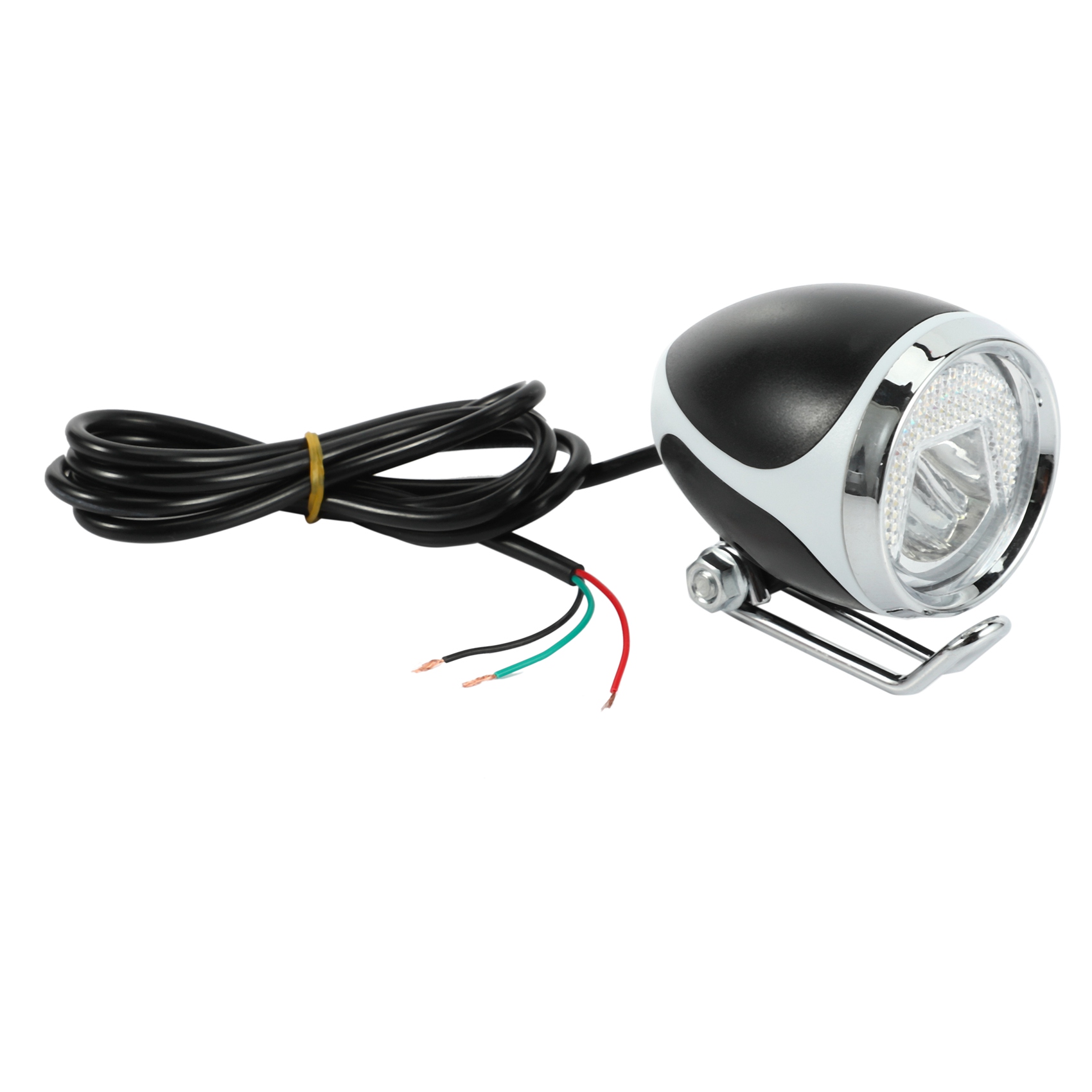 OUMERY Ebike Light 24V36V48V LED Front Light with Horn Electric Bike Headlight for Scooter Moped Tricycle