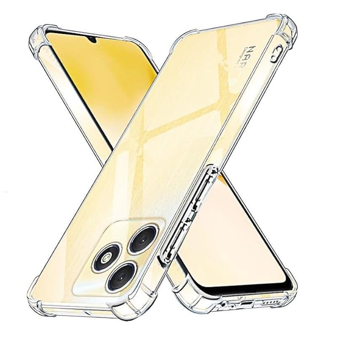 Realme C53 / Narzo N53 Clear Transparent Shockproof Soft Cover Case