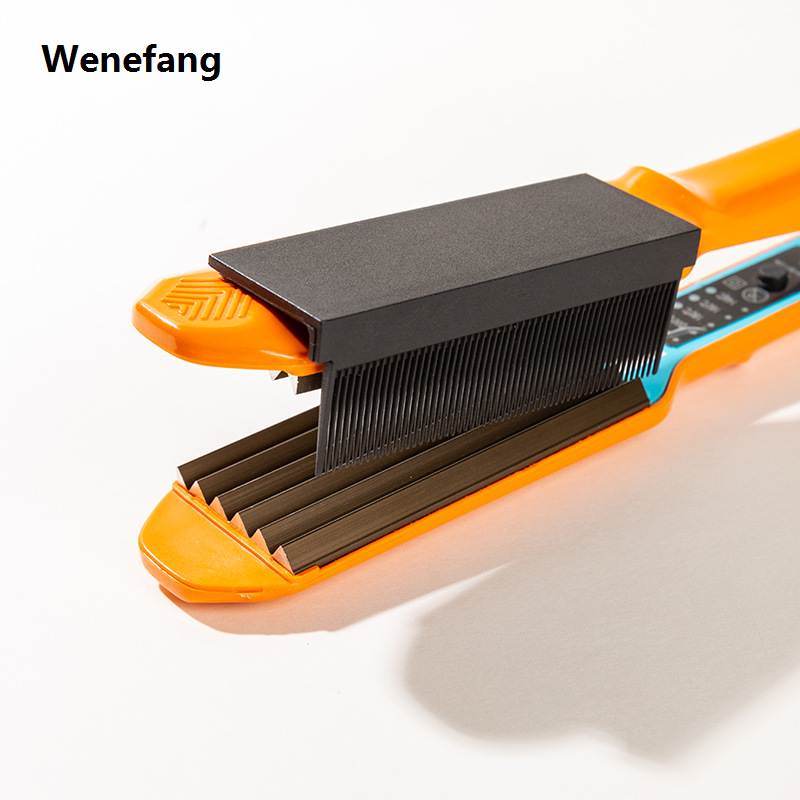 Wenefang Hair Straightener Comb Carbon Fiber Plastic Straight Hair Comb Salon 【2025 Version】 Household Electric Splint Straightener Hair Comb Brush Tool