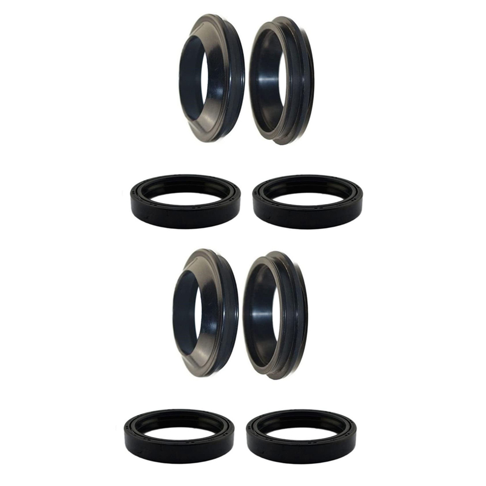 NAMUNY 2 set Motorcycle Front Fork Oil Seal and Dust Seal for CB-1 CB1 CB400 CBR400 CB750 HORNET 250 CB 400 750