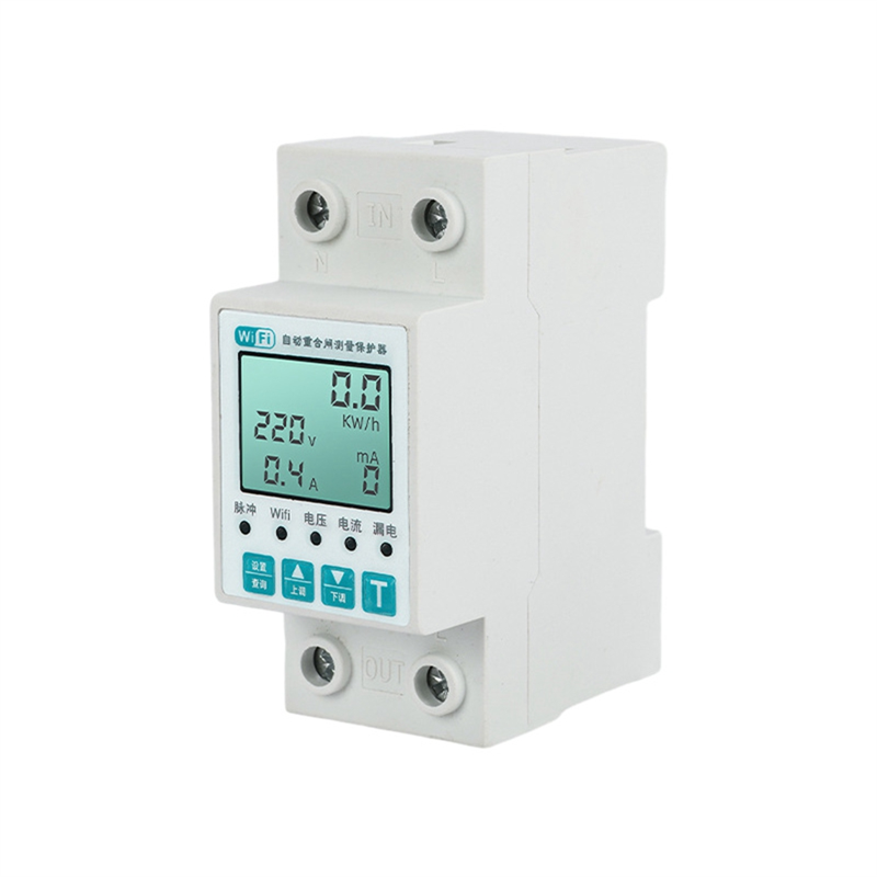 Tuya WiFi Electricity Meter 11-in-1 LCD Energy Meter