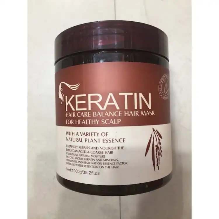 Keratin Hair Care Balance Deep Conditioning Treatment Cream -1000MLLOW