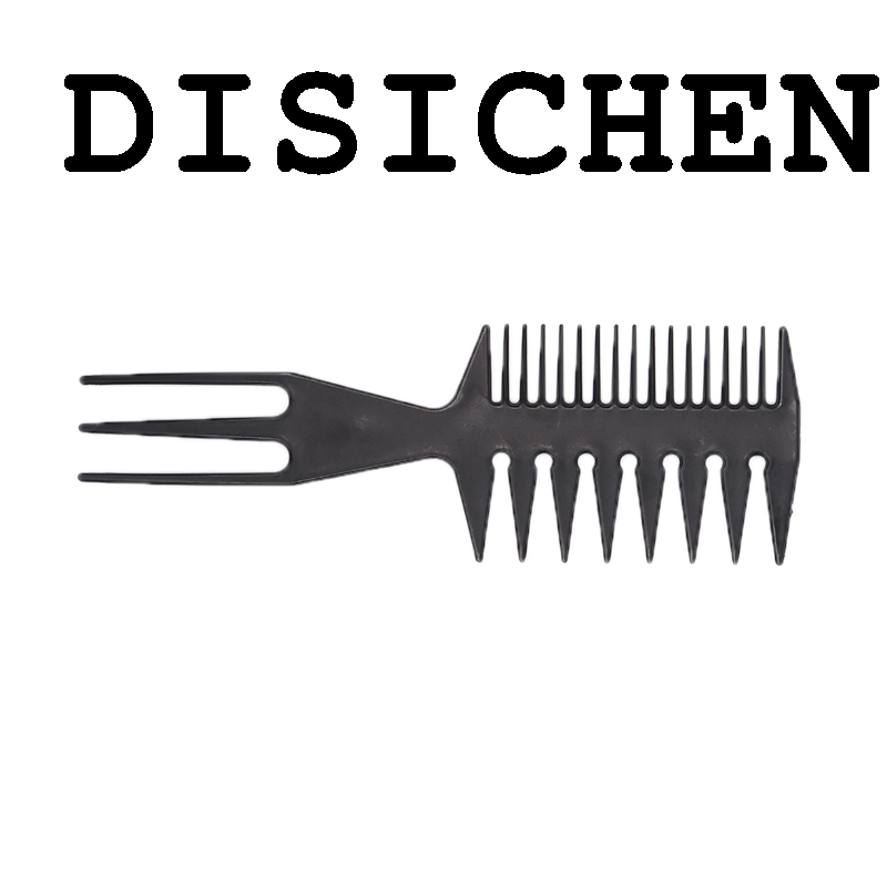 DISICHEN 2025 New Big Teeth Double Side Tooth Combs Barber Hair Dyeing Cutting Coloring Brush Hair Brush Man Hair Styling Tool