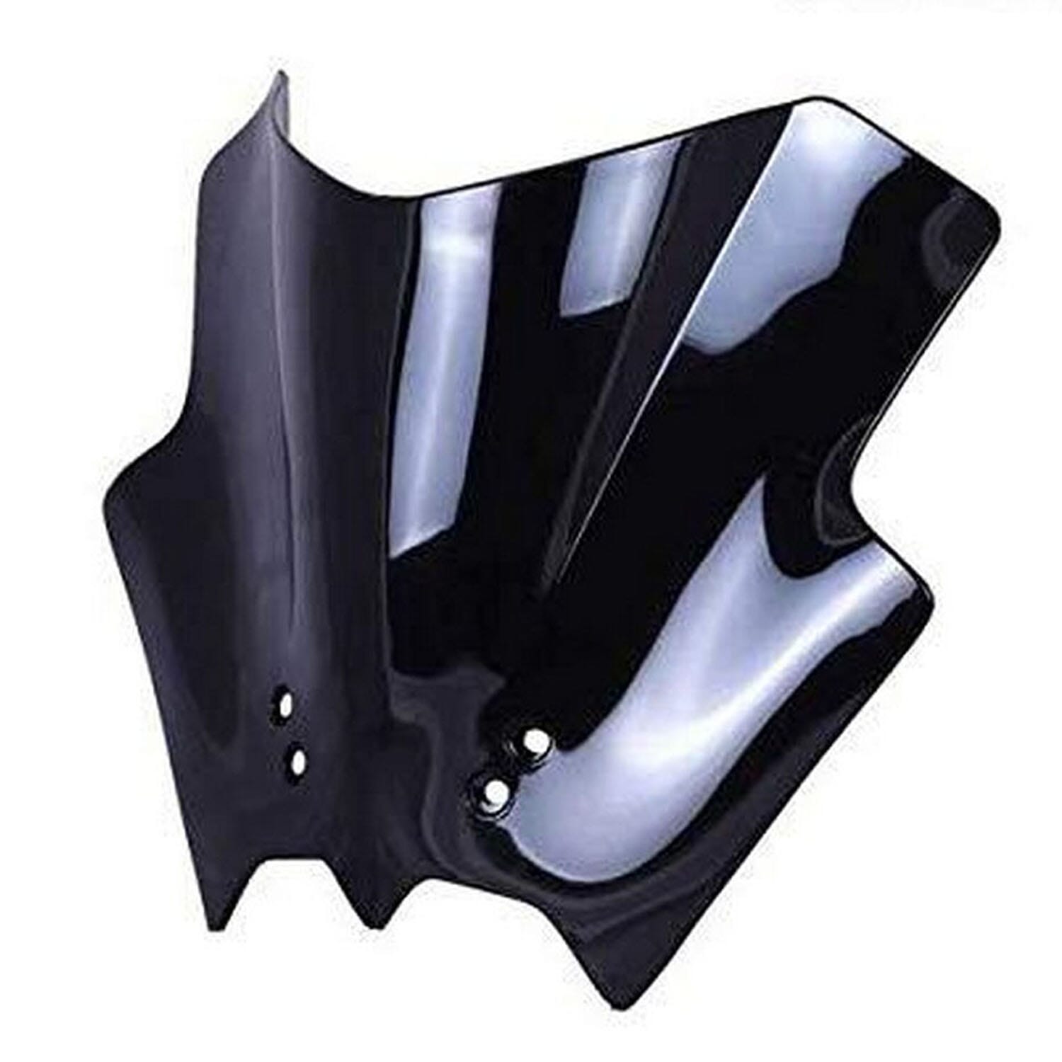 Ktm Duke Double Bubble Visor Windscreen Windshield Abs Black