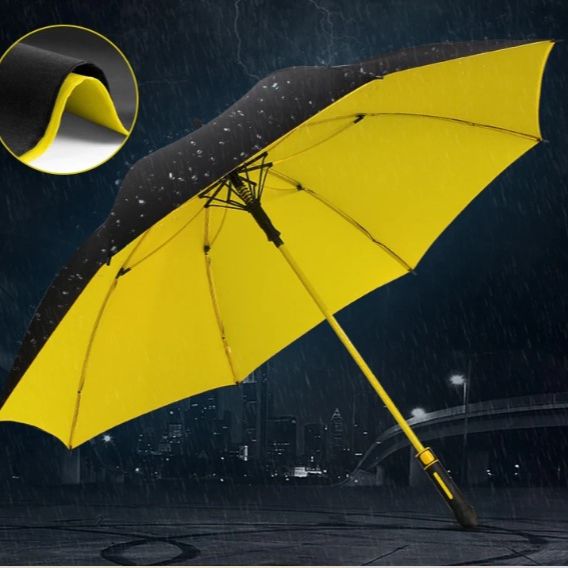 Double Layer Automatic Open Large Long Handle Windproof Reinforced Golf Oversized Adult Umbrella for Rain and Wind