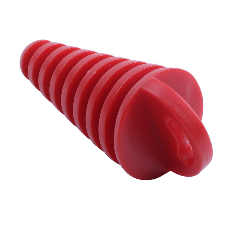 OYPFXMI 2X Muffler Pipe Exhaust Wash Plug for Motorcycle Dirt Bike ATV Quad 2 4 Stroke, Red