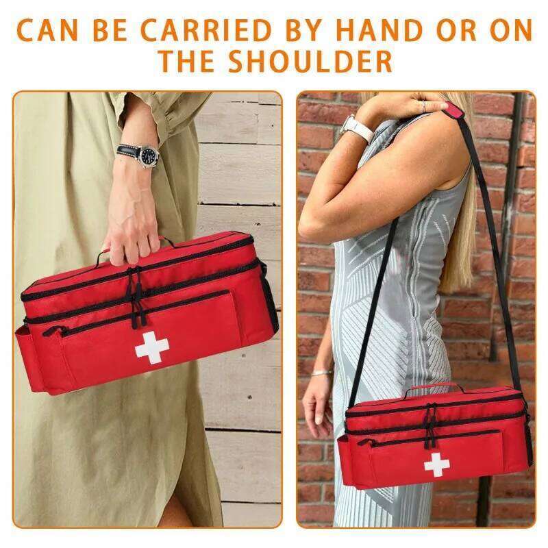 Bag Medicine Pill Bottle Box Storage Household Travel First Aid Kit