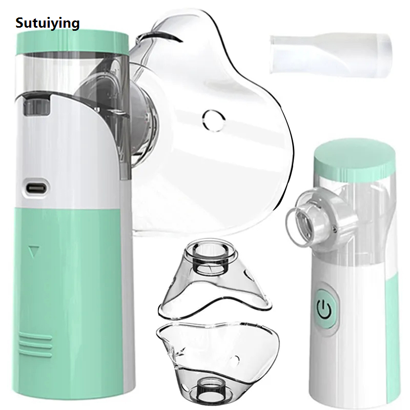 【2025 Version】 Nebulizer Ultrasound steam machine Nebuliser Inhalator rechargeable portable inhaler Nebulizer Silent Vaporizer