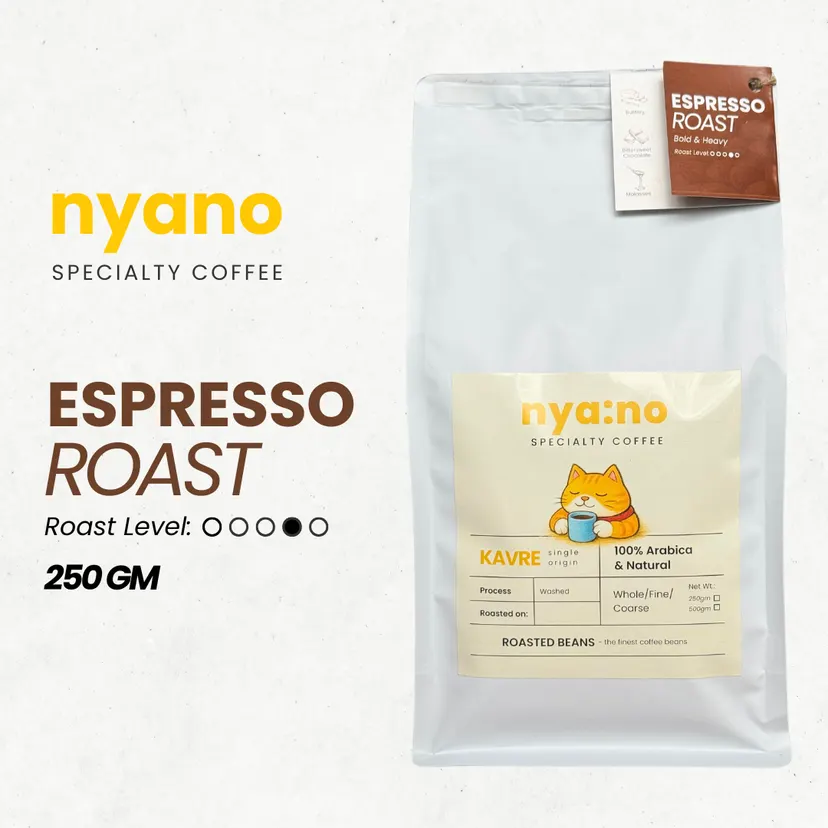 Nyano Coffee - Light/Filter Roast (250 gms)