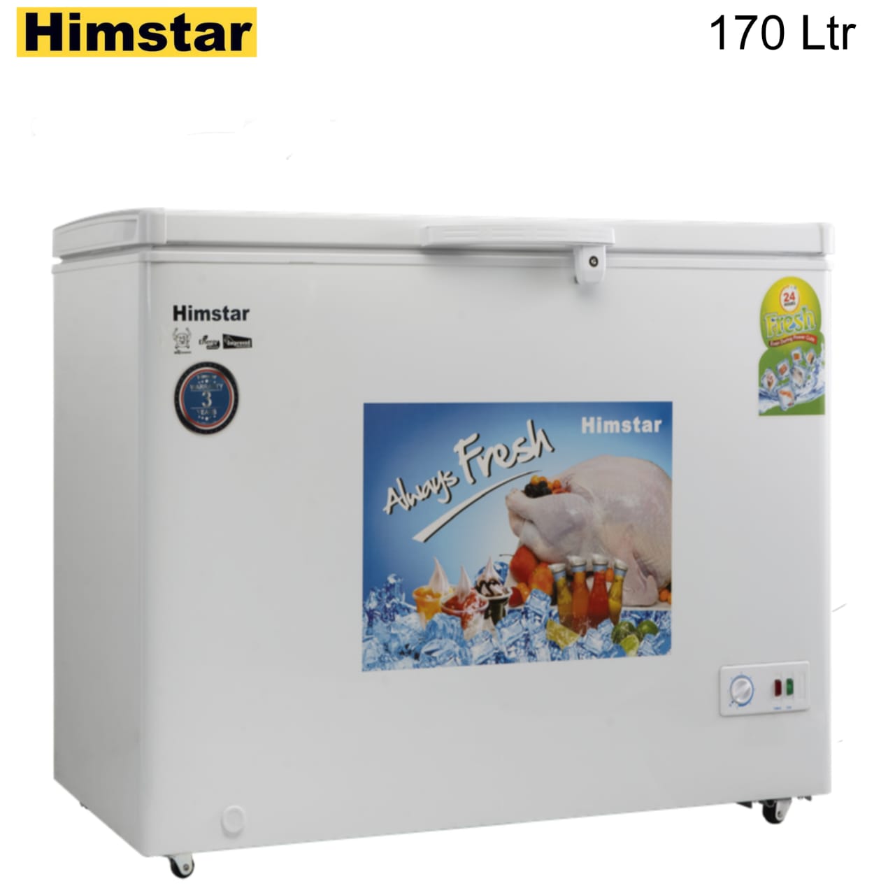 Himstar Chest Freezer 170 Ltr HC-17H55SWG/WB