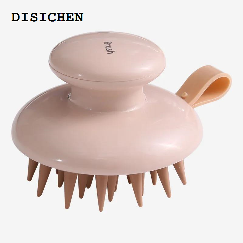 DISICHEN Luxury 1pcs Multifunctional Handheld Massage Brush Head Body Scalp Massage Brush Comb Hair Cleaning Comb Head Massager 4 Colors New