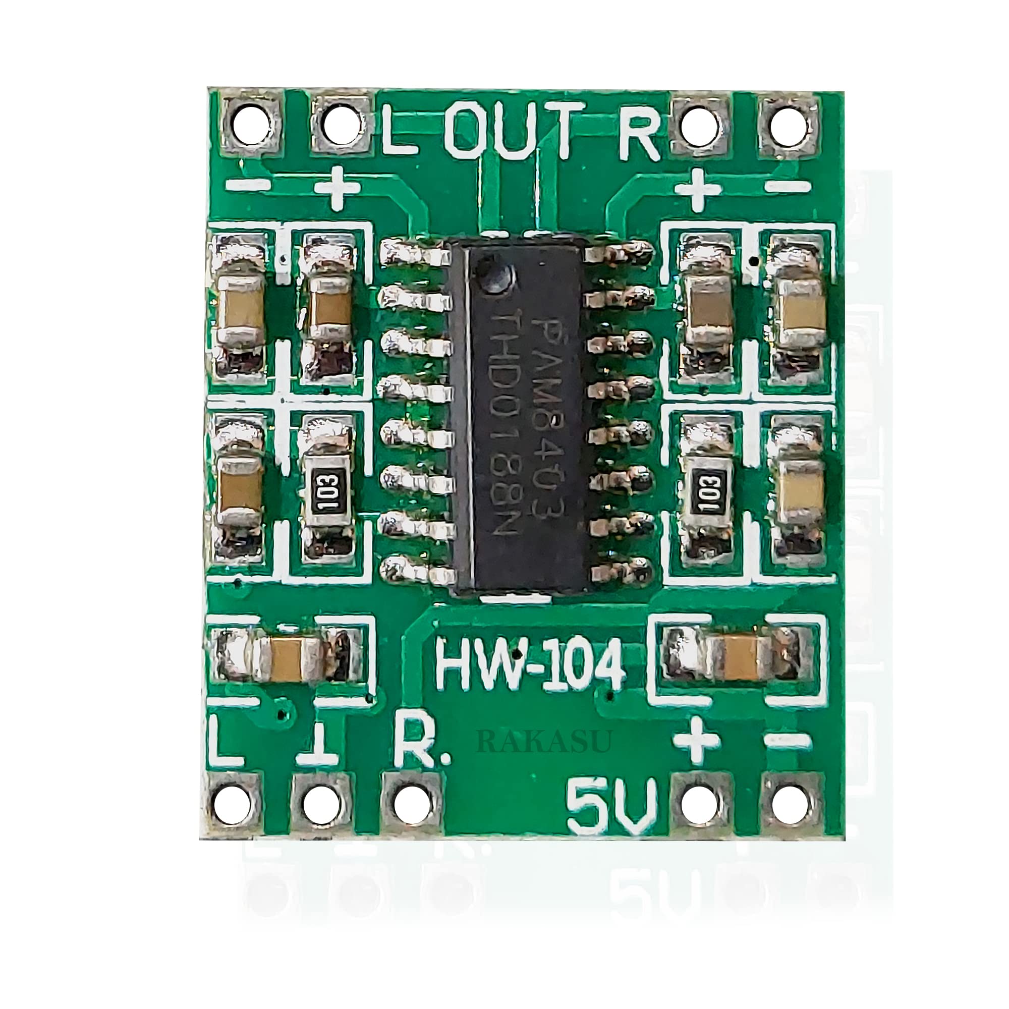 PAM8403 Mini Digital Audio Amplifier Board 5V USB Power
