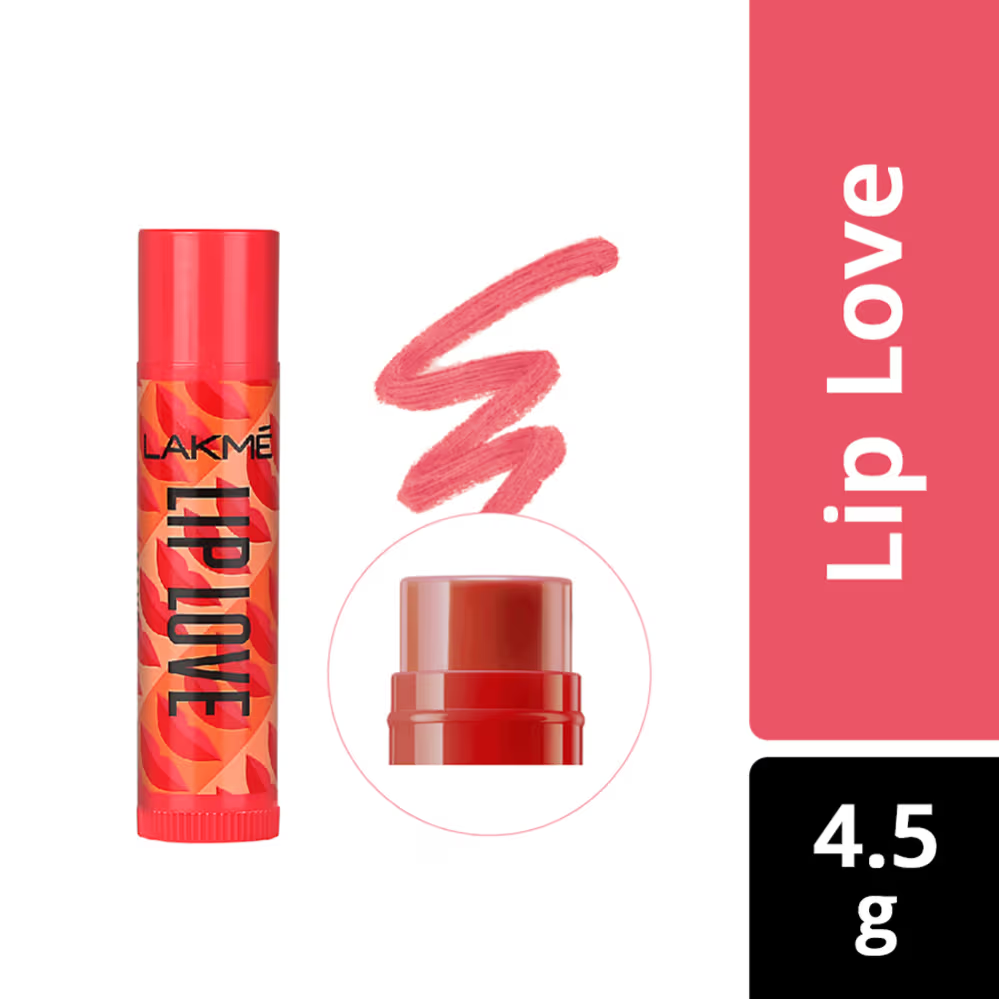 Lakme Lip Love Chapstick SPF 15 Cherry - 4.5 g