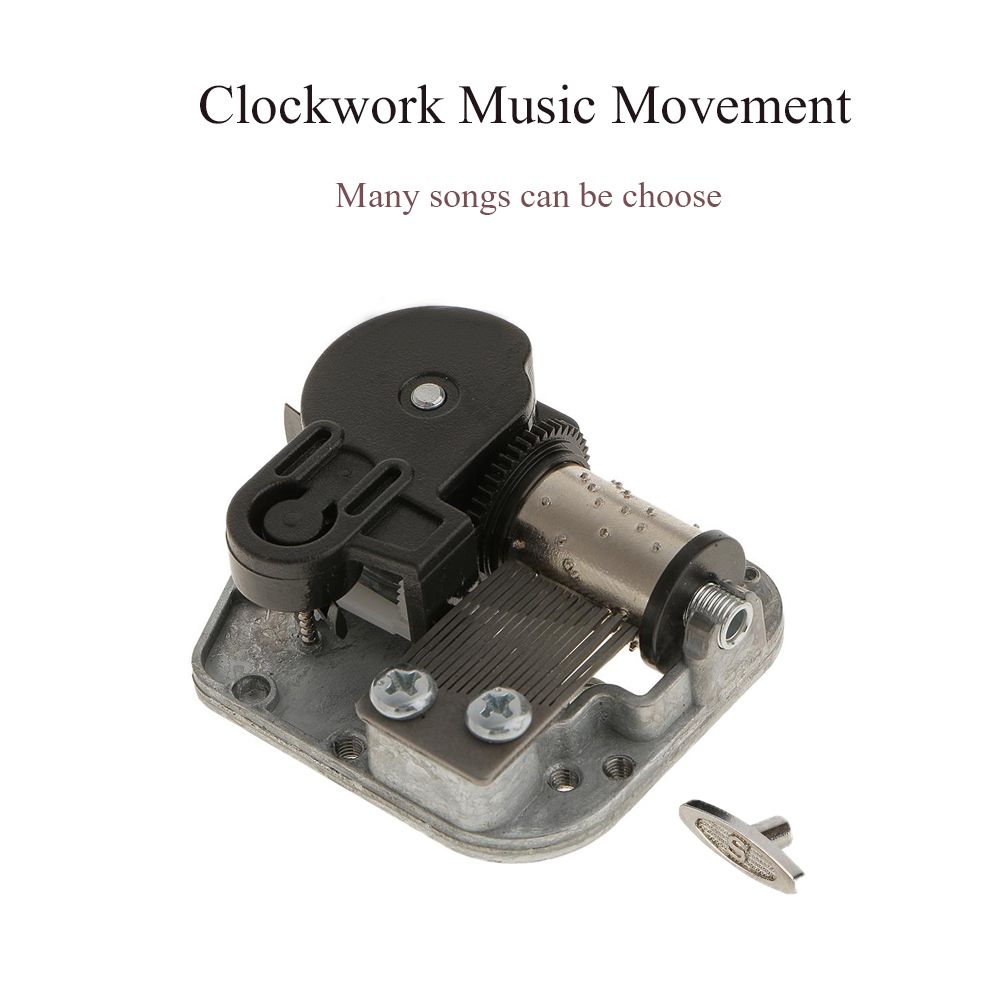 Movement Wedding Favor Romantic Christmas Song Decor Collectibles Birthday Xmas Gift Clockwork Music Box