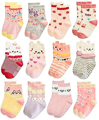 3 Pair/Set Cute Cotton Baby Socks 0-12 Months Newborn Boy Girl Sock