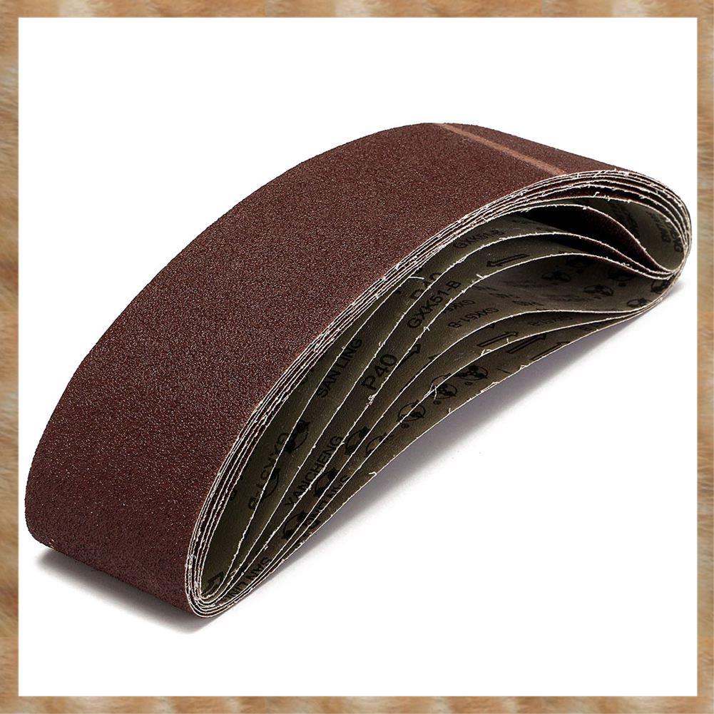 Kqueebee 6 Packs 4 inch x 36 inch (100x915mm) 40 Grit Sanding Sander Belts for Metal Working