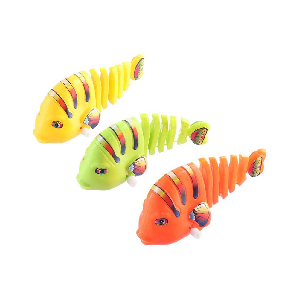 Fun Creative Birthday Gift For Puzzla Early Educational Clockwork Fish Pet Cat Windup Fish Windup Swinging Fish On The Chain