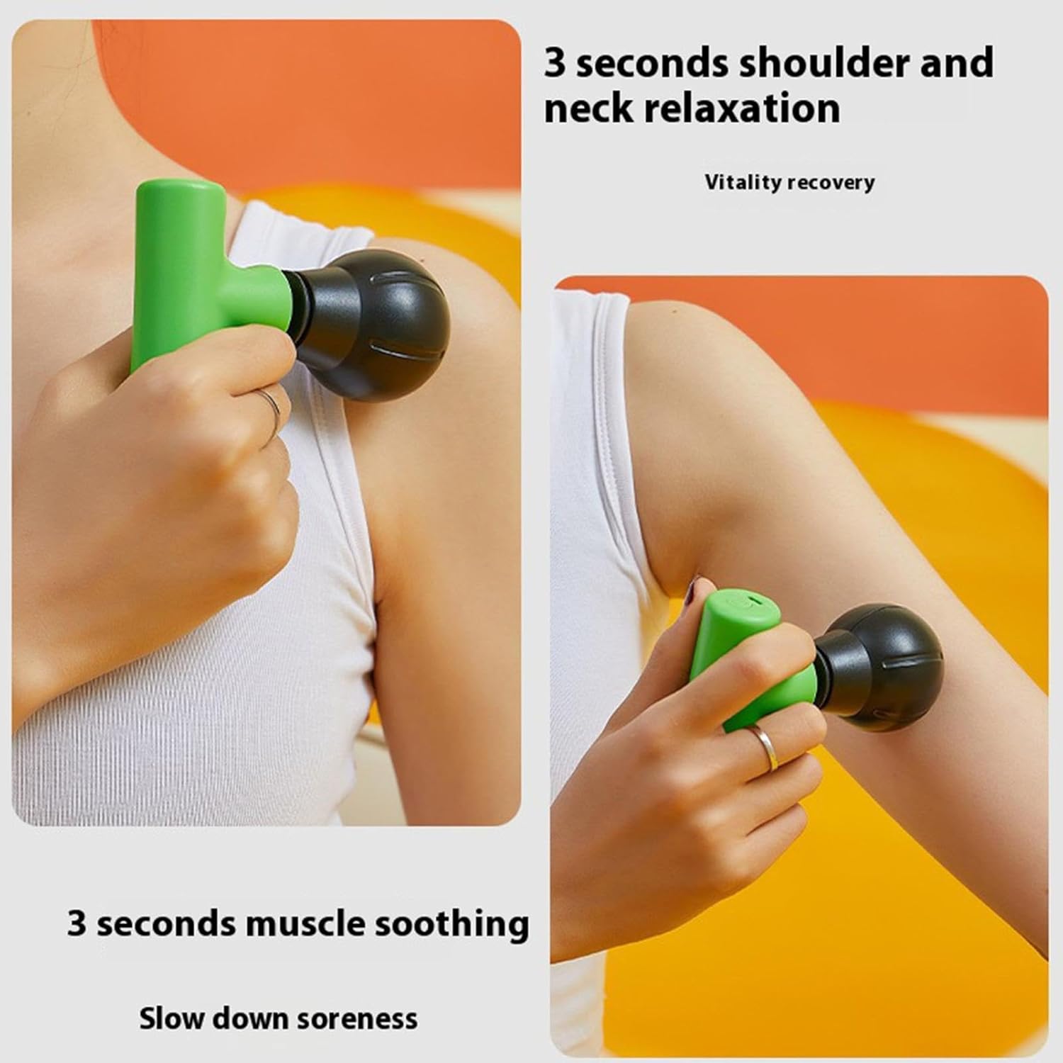 MINI MASSANGE GUN | Portable Massage Gun | Back Massager | pain Relief | Body Neck Relaxation Massager | Deep Muscle Massager Portabl | Suitable Gym Office Muscle Relaxation