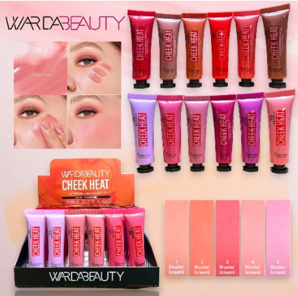 1 Piece Warda Beauty Cheek Heat - Hydrating Cream Blush That Blends Seamlessly for a Luminous, Youthful Glow You’ll Love - Aichun Beauty