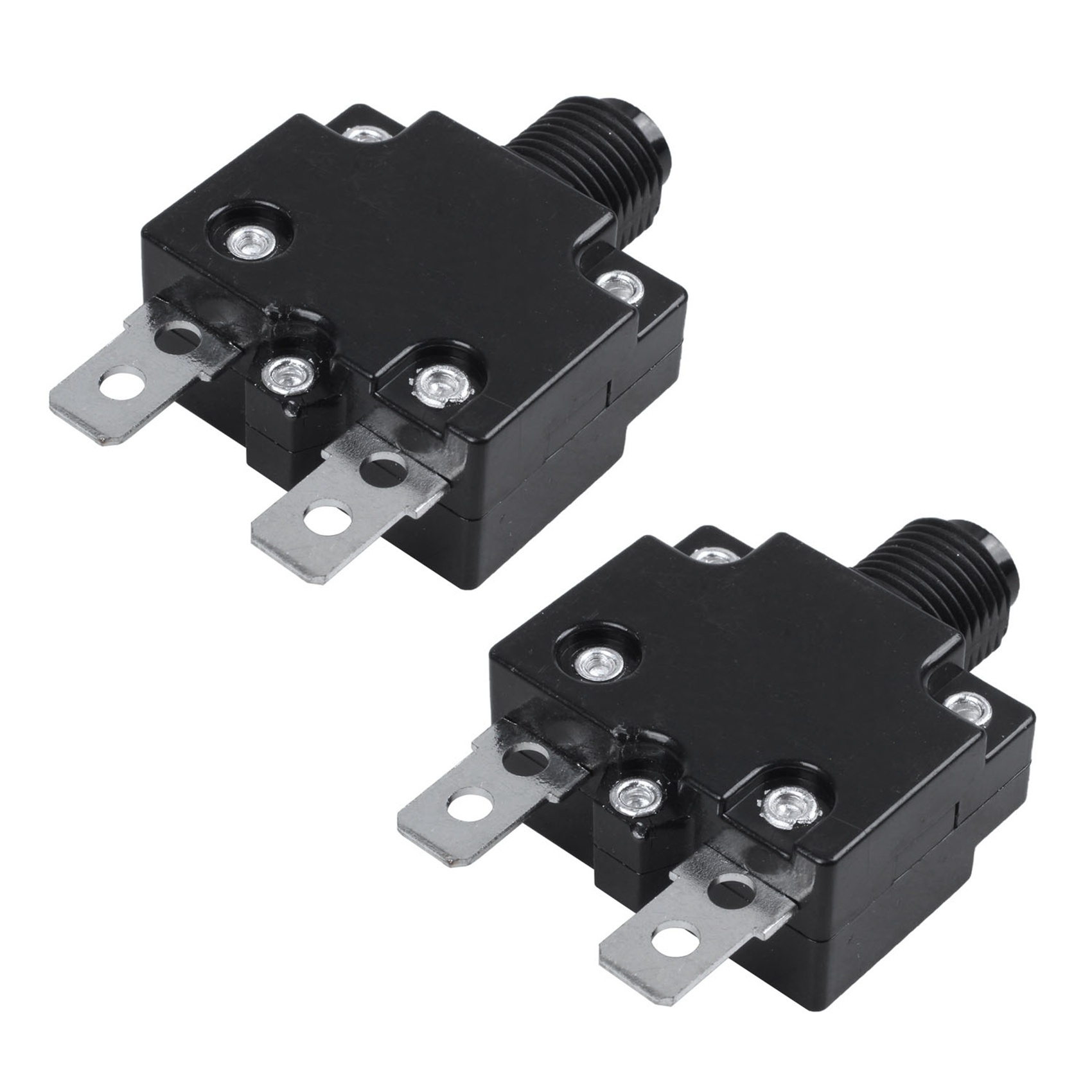 fasdaga 2X 125/250VAC 50/60Hz 10A 2 Pin Terminals -101E AC DC Toggle Switch