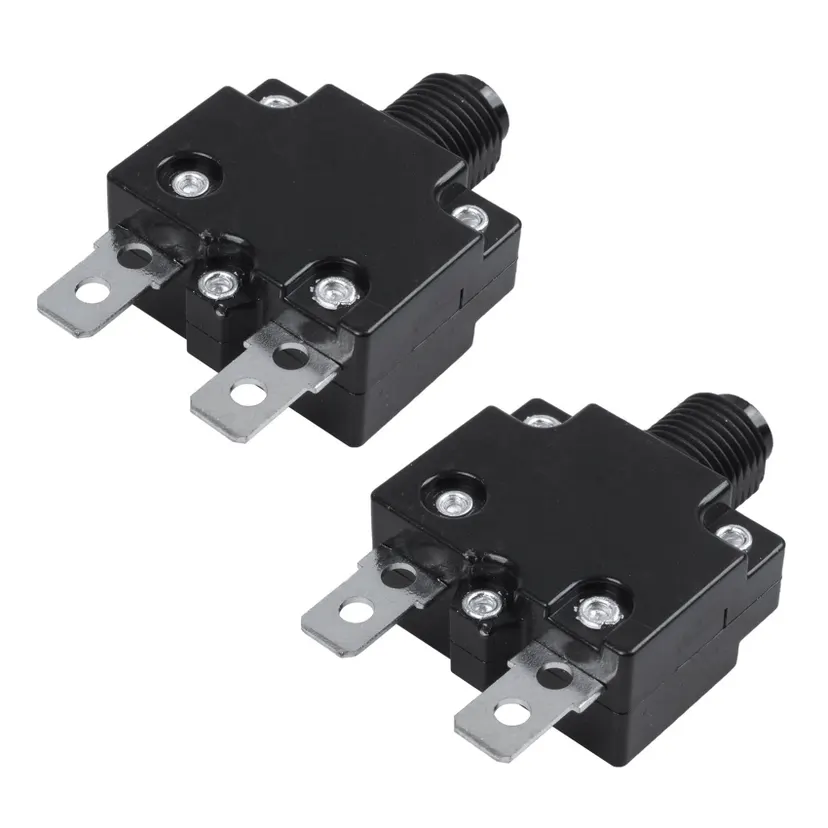 fasdaga 2X 125/250VAC 50/60Hz 10A 2 Pin Terminals -101E AC DC Toggle Switch