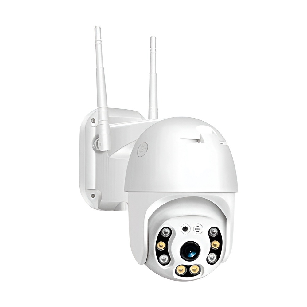 Outdoor 3MP Camera | 1080P HD Camera with Pan/Tilt Waterproof Night Vision 2-Way Audio Motion Detection