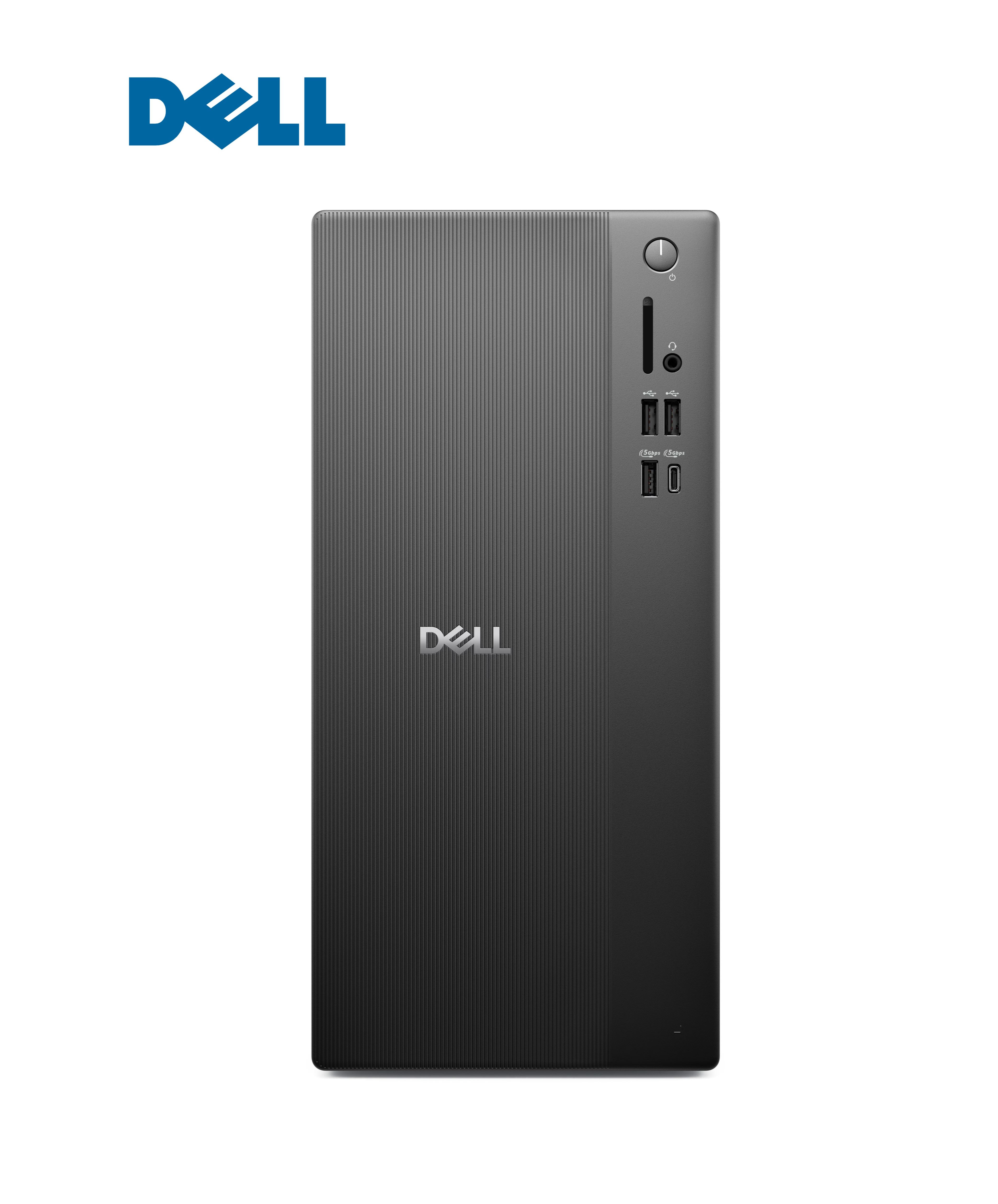 Dell Tower Desktop Intel Core i3 14th Gen 14100 Processor, 8GB DDR5 RAM, 512GB SSD, WIFI 6, Intel UHD Graphics 730, Windows 11