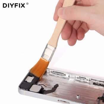 Brush Solder Paste Mobile Phone Clean Small Brush Dusting Brush Keyboard / Keyboard Computer Maintenance Cleaning Brush(2cm brush)