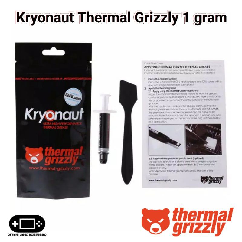 KRYONAUT THERMAL GREASE 1gm