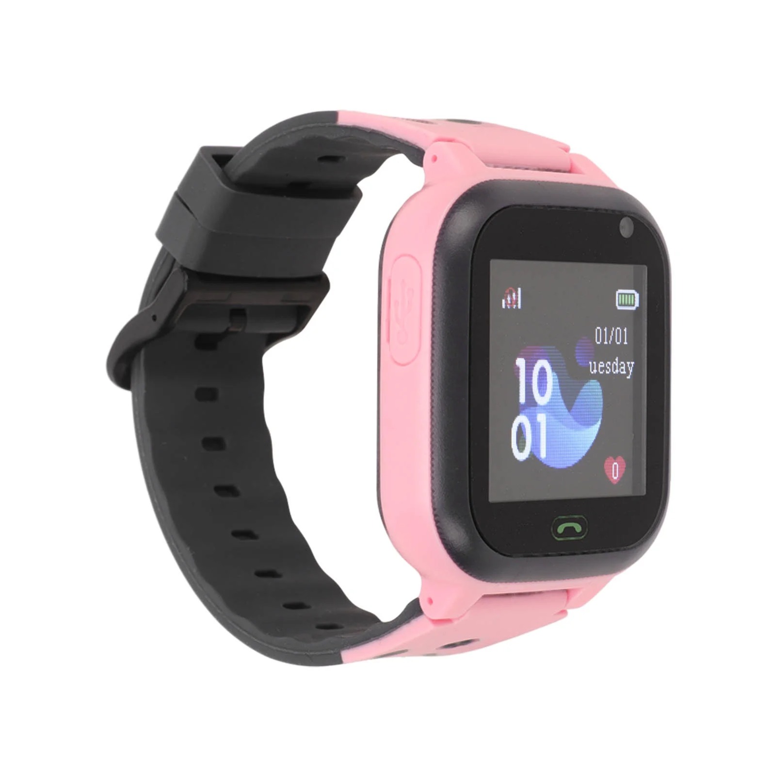 Q60 2G Kids Smartwatch : Video Call Voice Chat SOS Call GPS Tracker Child Smartwatch Remote Monitoring Clock Phone Watch IP67 Waterproof