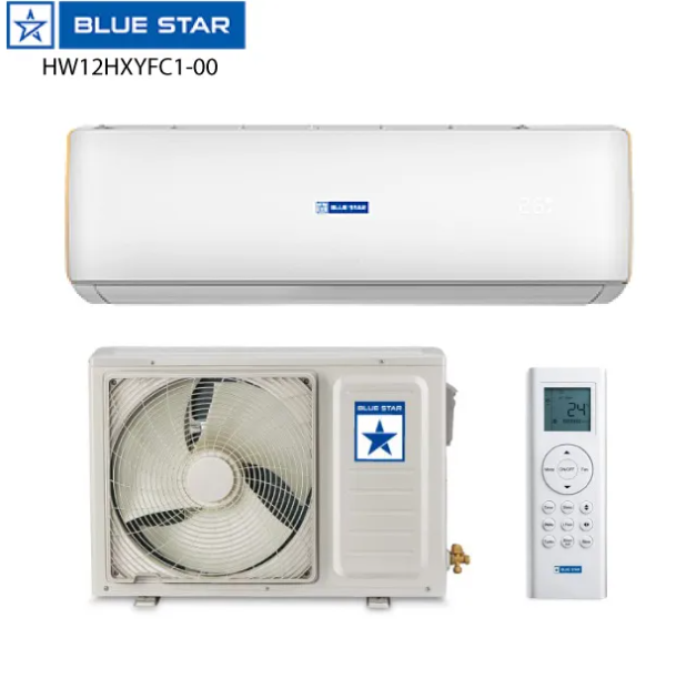 Blue Star 1.0 Ton Wall Mount Inverter Type Split AC