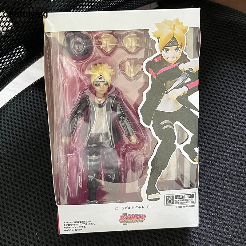 Sutuiying Shfiguarts Naruto Boruto Uzumaki Action Anime Figure Naruto Next Fifty percent discount Generations Uzumaki Boruto Figure SHF Model Gift Toys Doll