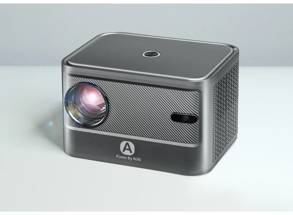AUN A002 Portable Mini Projector Android 9.0 Bluetooth WiFi Full HD 4K Movie Home Theater