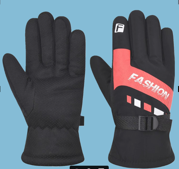 Free Size And Adjustable Winter Gloves for Men and Boys Motorcycle Riding & Trekking Hand Gloves, - Best Tihar Gift For Mote Bro. (Best Gift For Boyfriend / Best Gift For Husband)