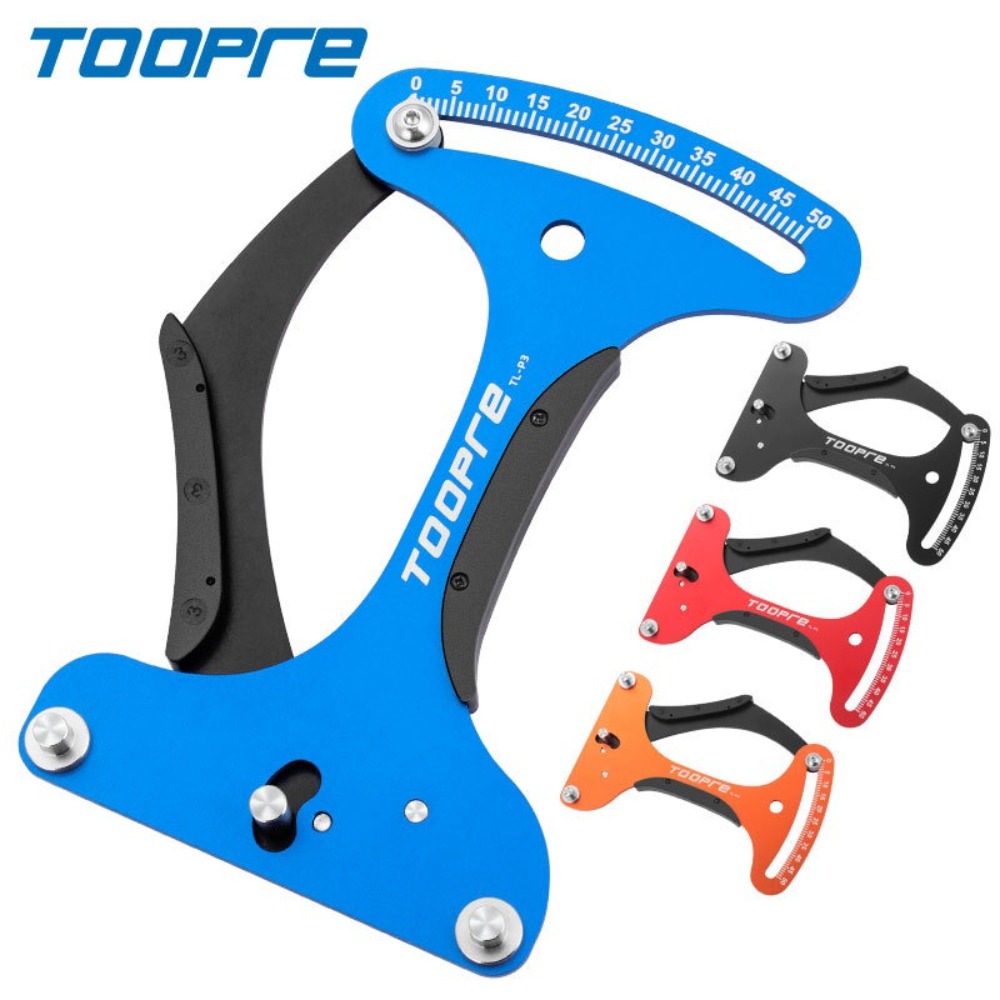 New TOOPRE Bicycle Spoke Correction Tool Aluminium Alloy Reliable Indicator Bike Spoke Tension Meter Cycling Accessories for MTB Bike