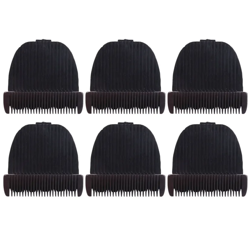 fasdaga 6X High Quality Black Ceramic Titanium Knife Pet Dog Hair Trimmer Blade Clipper for P2 P3 P6 P9 S1