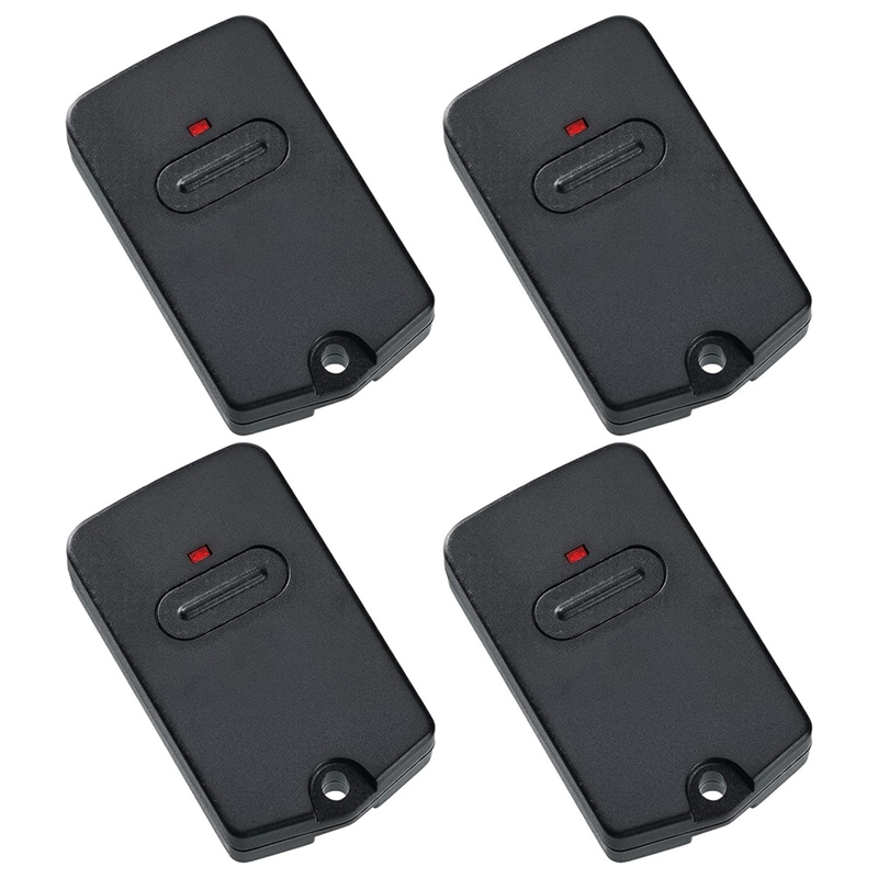 4 Piece RB741 Gate Opener Remote Plastic Garage Door Entry Transmitter for GTO Mighty FM135 Transmitter Single Button Gate Clicker