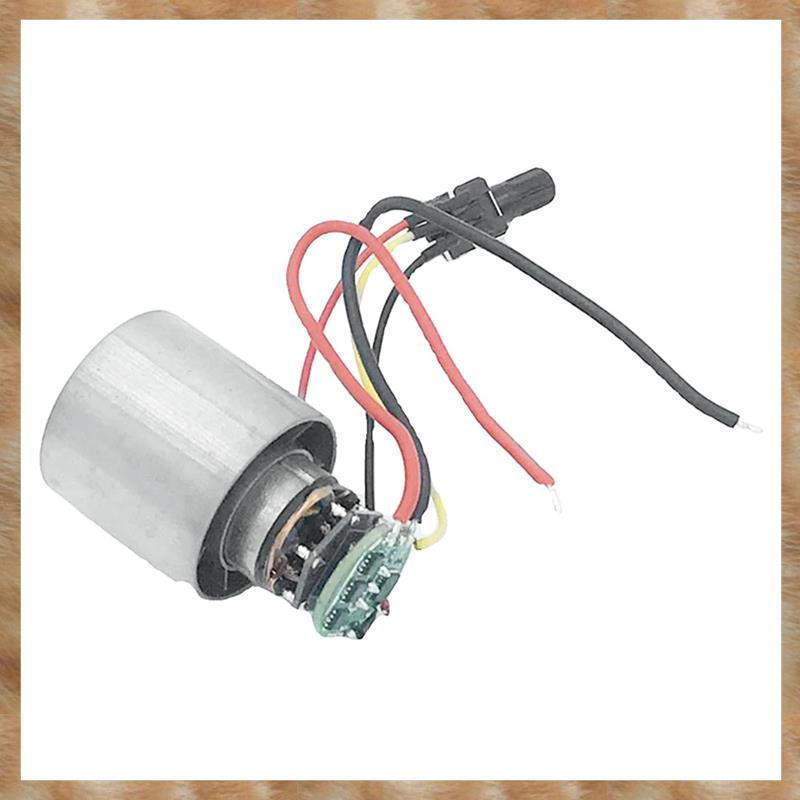 Mini Brushless Motor DC 9-12V 100000RPM High Speed CNC Aluminum Alloy Impeller Ducted Fan Stepless Speed Regulation