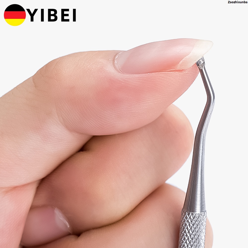 New Stainless Steel Ingrown Toe Correction Files, Double Head Silver Toe Nail Care Hook, Manicure Pedicure, Toenails Clean Tools