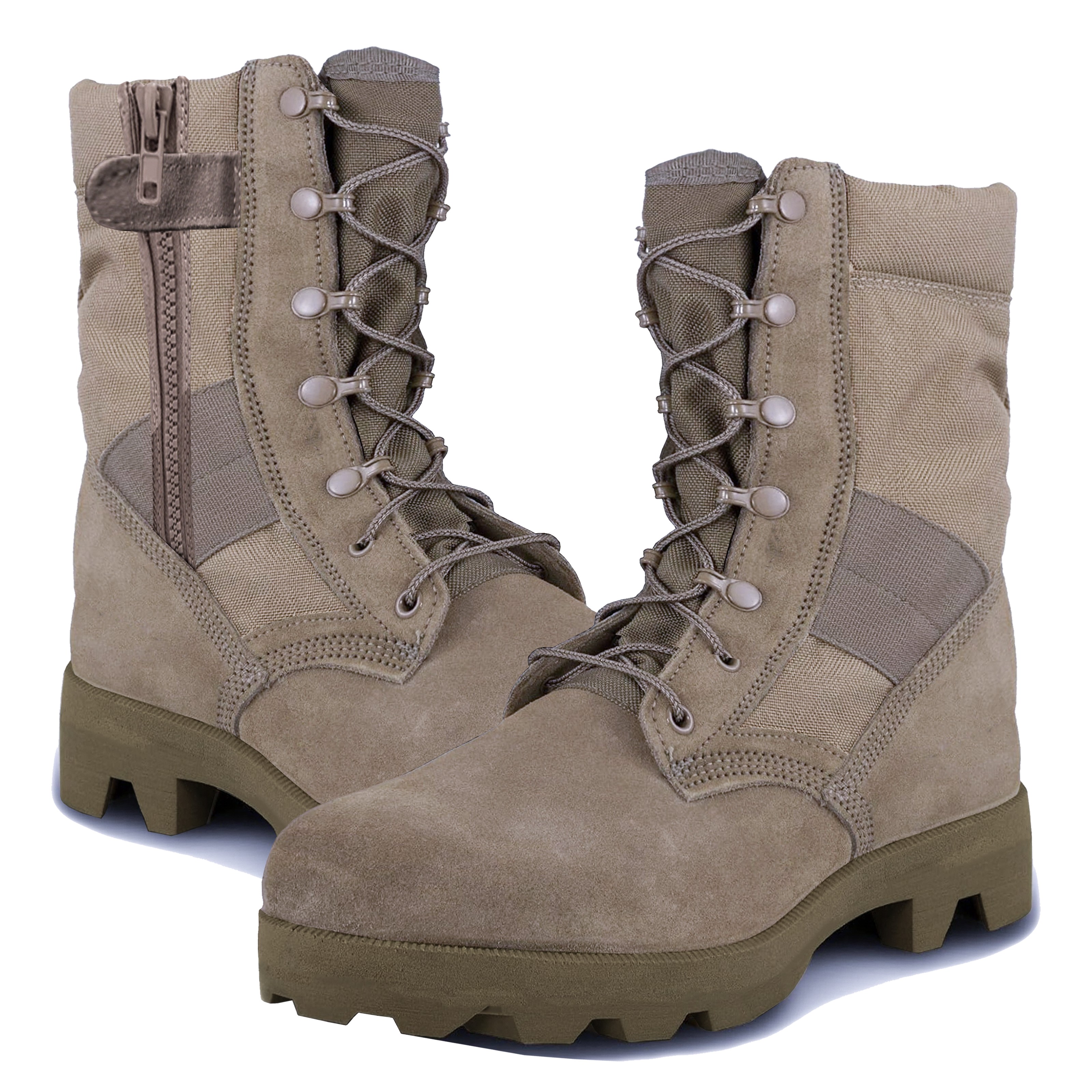 Tactical High-Top Outdoor Leather Non-Slip Desert Casual Shoes