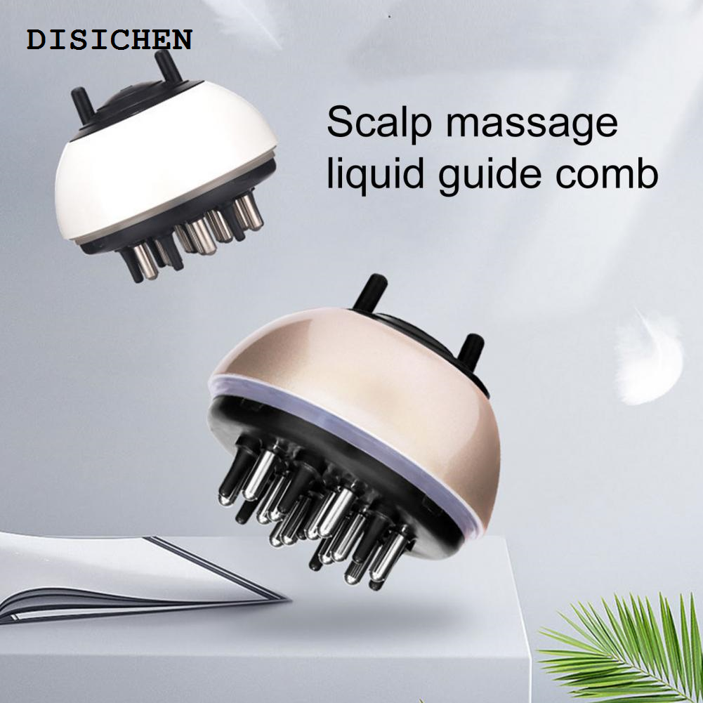 DISICHEN Fifty percent discount Convenient Scalp Liquid Applicator Easy to Refill Hair Treatment 3 Colors Oil Applicator Scalp Massaging Brush Comb