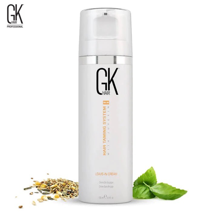 GK HAIR Pro LINE Leave-In Conditioner Hair Cream 130ML Hair Taming System with Juvexin to Reduce Frizz