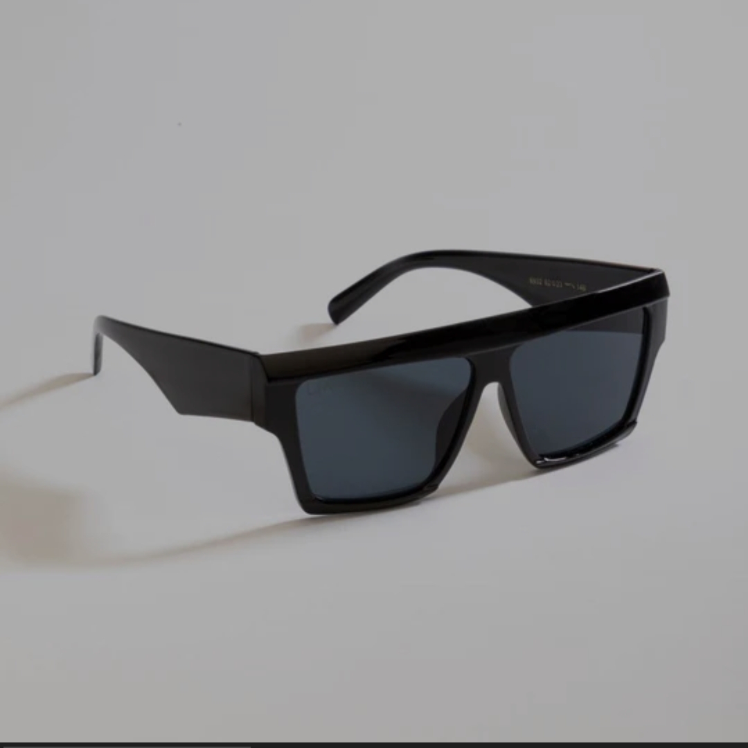 Over Size Full Black Sunglasses For Men
