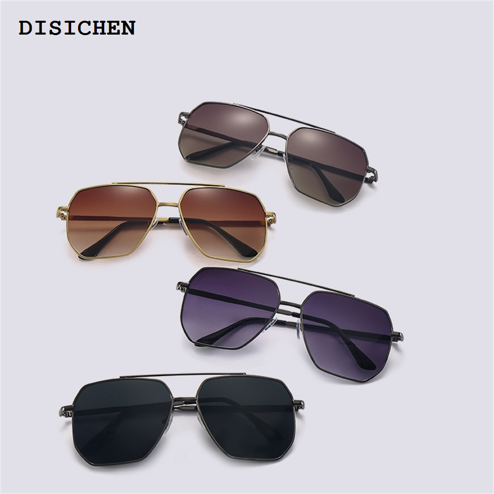 DISICHEN New Clip On Sunglasses Men Polarized Lens Square Metal Night Vision Driving Fishing UV400 Women Optical Glasses Clip New In