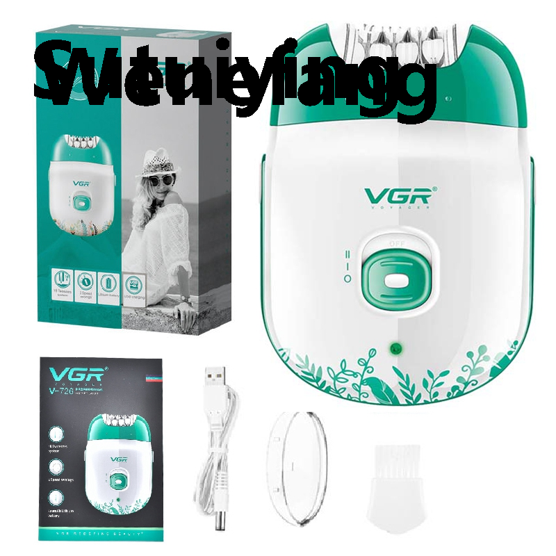 Wenefang Sutuiying Original VGR Rechargeable Women Epilator Electric Female Epilator Sales promotion 2025 New For Face Hair Removal Machine Facial Legs Depilatory Body