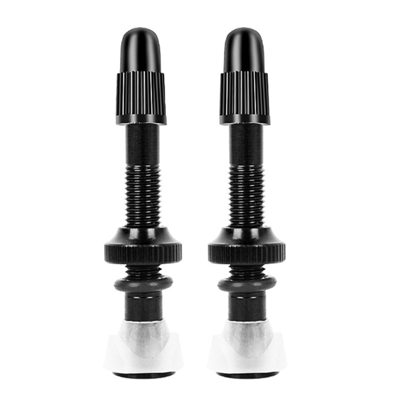 2pcs Bicycle Valve 40mm Mountain Road Bike Tubeless Tires Conversion