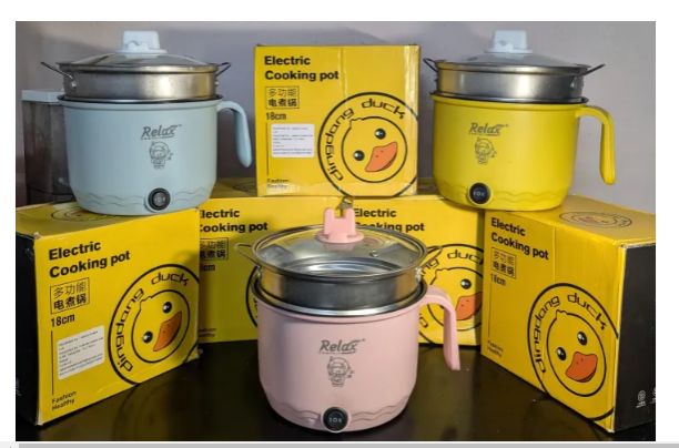 Relax Multifunctional Cooking Electric Pot Non-Stick Mini Hot Pot