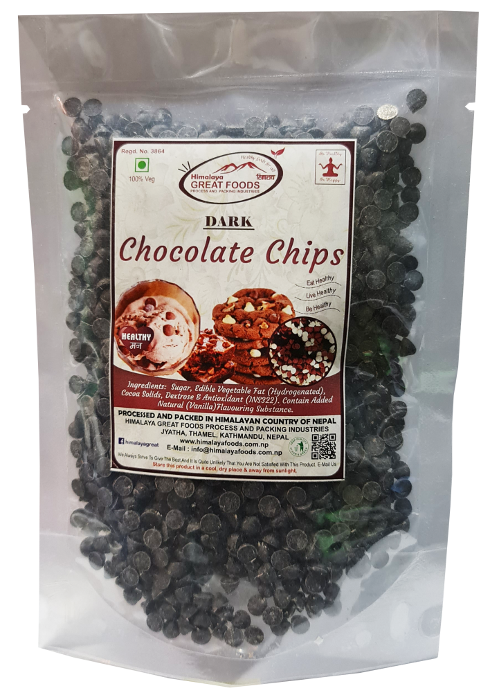 Himalaya Great Foods Dark Chocolate Chips - 200g